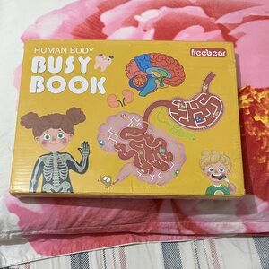 Human Body Activity Book - Yellow